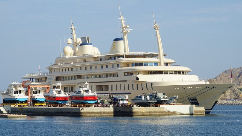 a large ship in a body of water