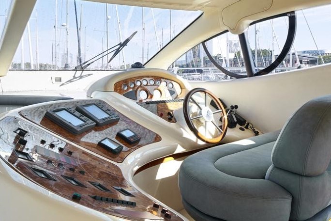 a boat sitting on top of a table