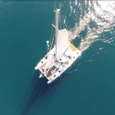 a ship in a body of water