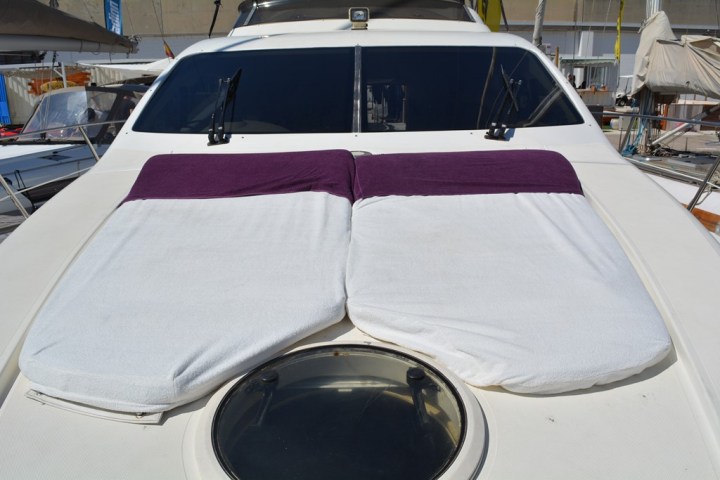 a car parked in a parking lot