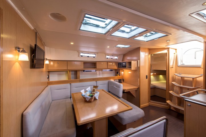 a room with a sink and a mirror