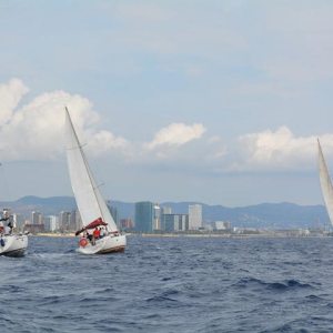 a small boat in a body of water