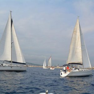 a small boat in a body of water