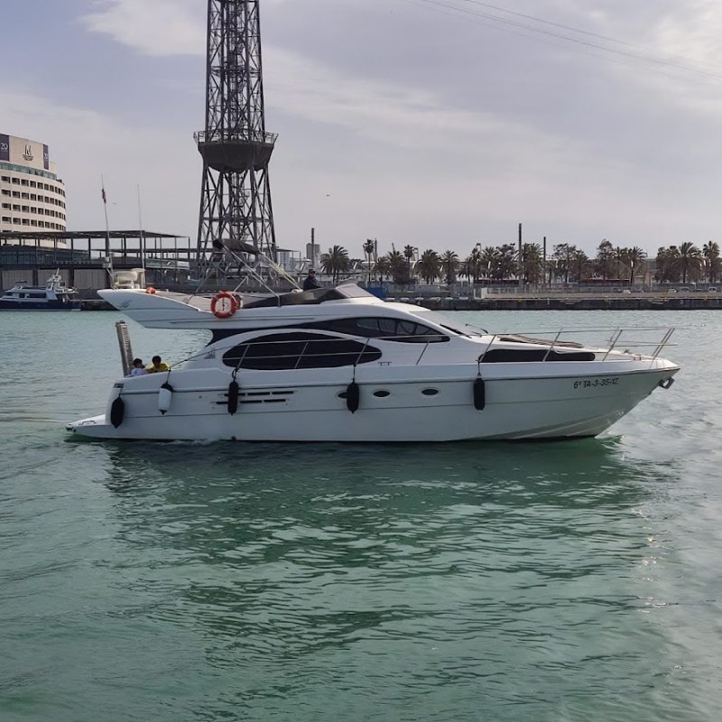a small boat in a large body of water